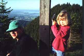 sitting on the summit